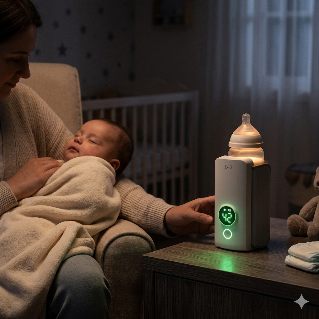 Smart Portable Baby Bottle Warmer – Feed Anywhere, Anytime