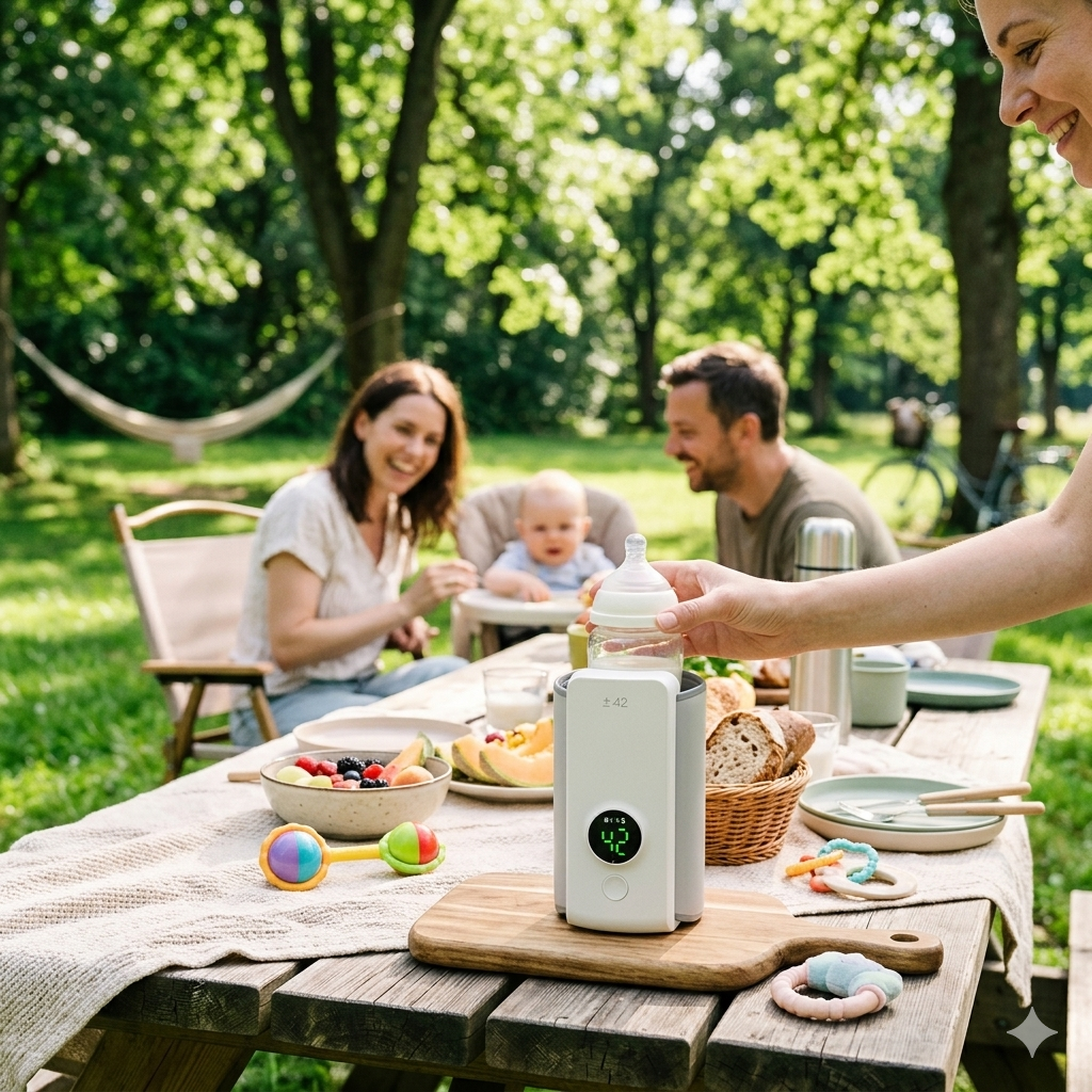 Smart Portable Baby Bottle Warmer – Feed Anywhere, Anytime
