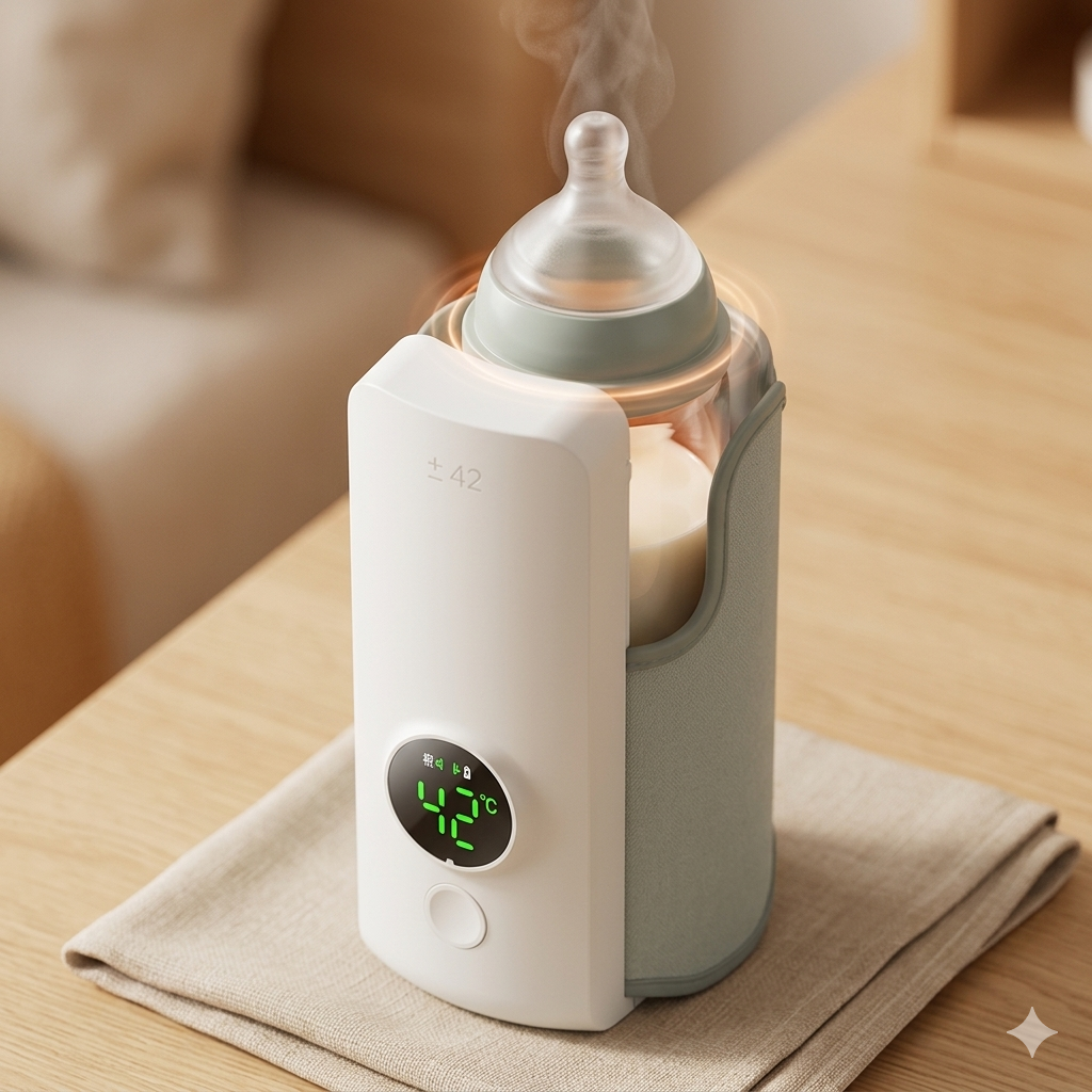 Smart Portable Baby Bottle Warmer – Feed Anywhere, Anytime