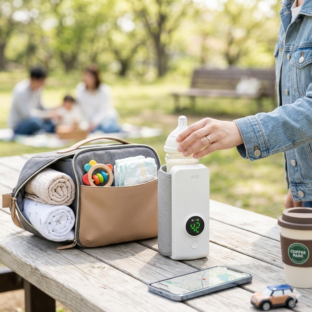 Smart Portable Baby Bottle Warmer – Feed Anywhere, Anytime